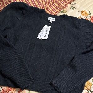 The Drop Women's Black Sweater